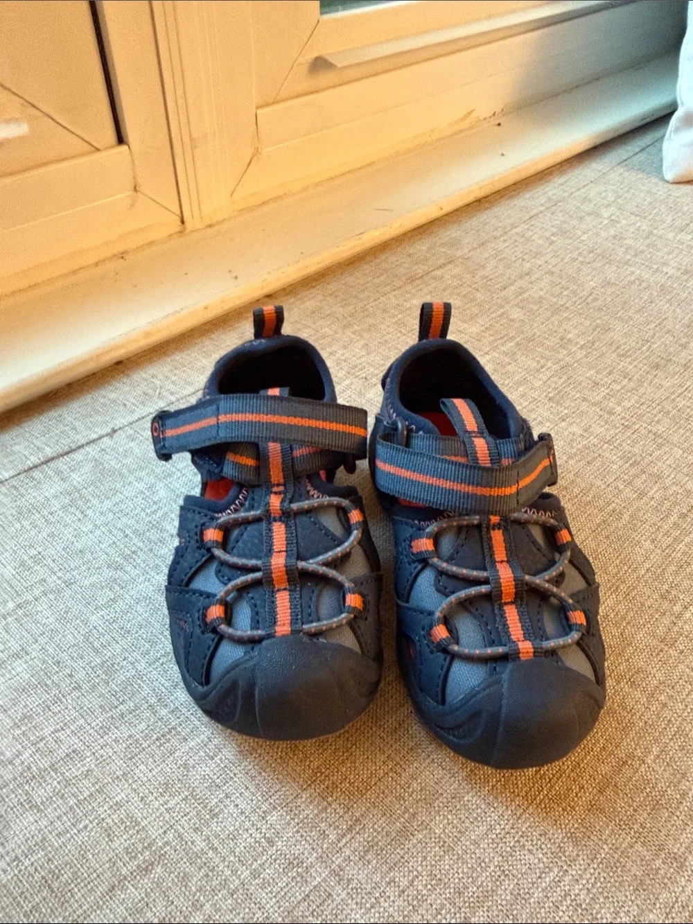 Merrell Navy and Orange hydro trekker